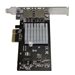 StarTech.com Dual Port 10G PCIe Netzwerk Karte - Intel-X550AT 10GBASE-T & NBASE-T PCI Express Netzwerk karte 10/5/2.5/1GbE Multi