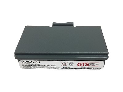 GTS HPB22-Li - Drucker-Batterie (gleichwertig mit: Intermec 318-030-001) - Lithium-Ionen - 2500 mAh (Packung mit 10) - fr Inter