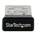 StarTech.com USB Bluetooth 5.0 Adapter, USB Bluetooth Dongle Receiver for PC/Computer/Laptop/Keyboard/Mouse/Headsets, Range 33ft