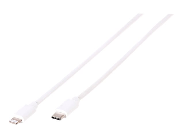 Vivanco CC UC L 10 - Lightning-Kabel - Lightning mnnlich zu 24 pin USB-C mnnlich - 1 m - weiss