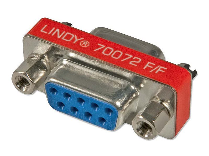 Lindy Mini Gender Changer - Invertieradapter - DB-9 (W) zu DB-9 (W)