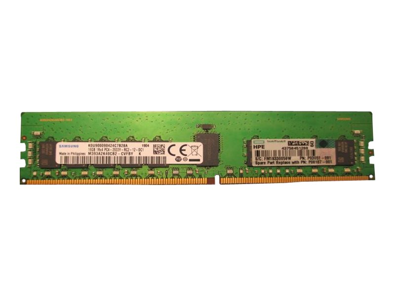 HPE SimpliVity - DDR4 - kit - 144 GB: 6 x 8 GB + 6 x 16 GB - DIMM 288-PIN - 2933 MHz / PC4-23400