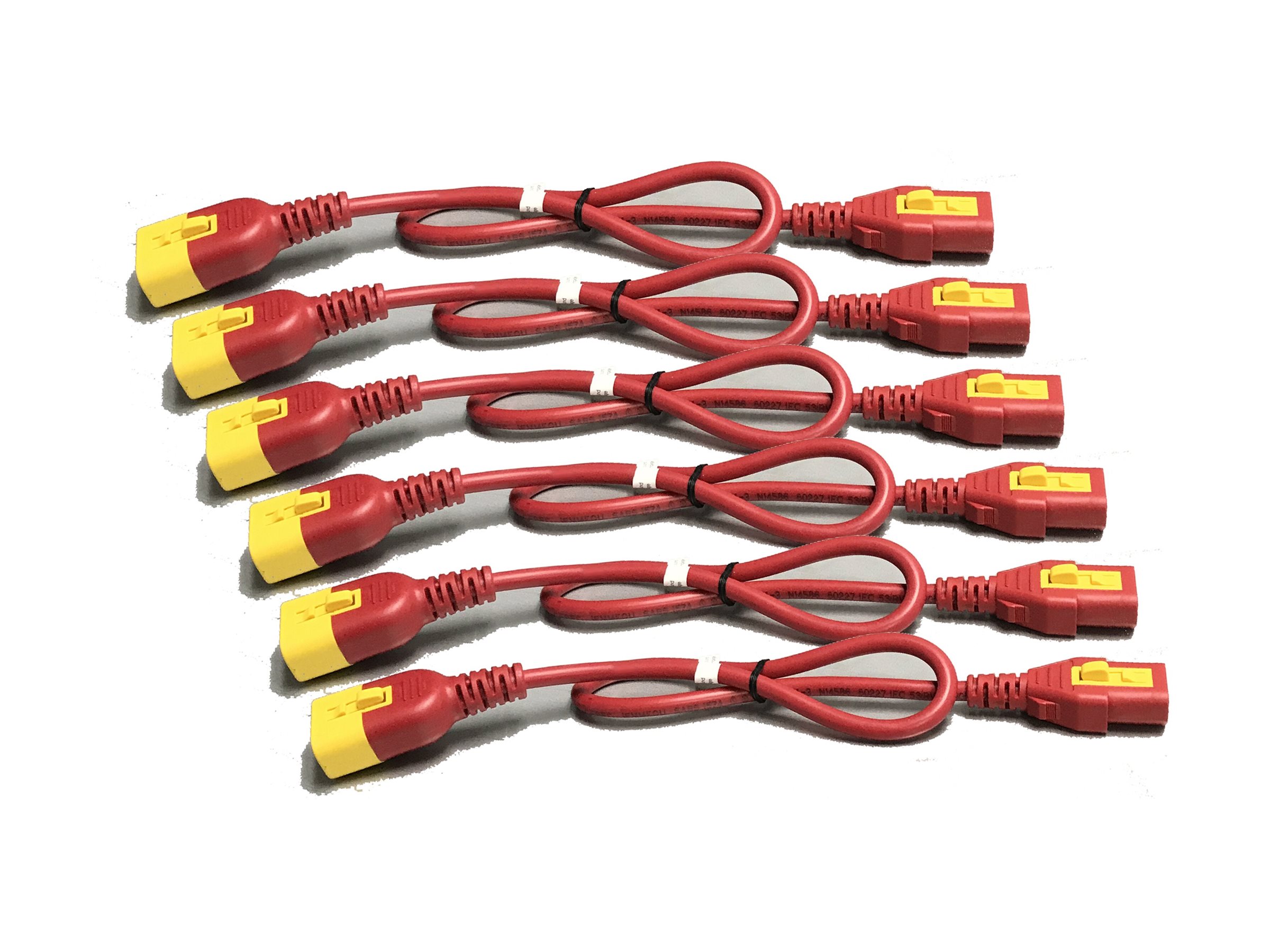 APC - Stromkabelkit - power IEC 60320 C13 zu IEC 60320 C14 - 10 A - 1.2 m - Rot
