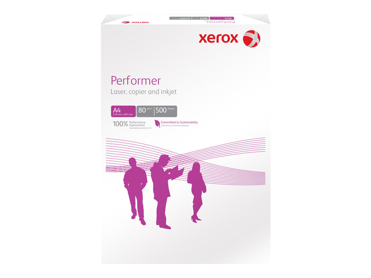 Xerox Performer - Weiss - A4 (210 x 297 mm) - 80 g/m - 500 Blatt Normalpapier - fr Phaser 6250, 6300, 6350; WorkCentre C2424