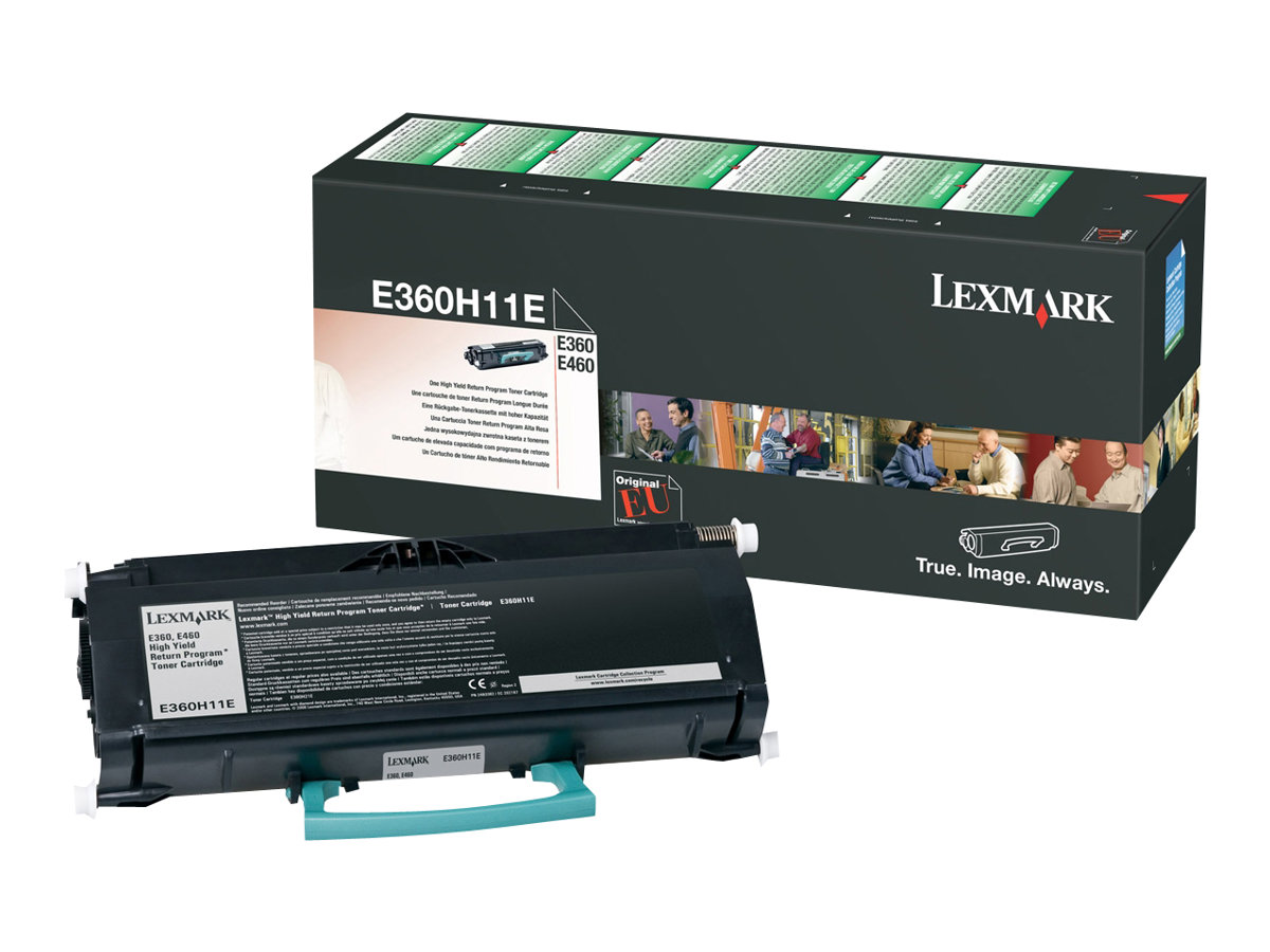 Lexmark - Hohe Ergiebigkeit - Schwarz - Original - Tonerpatrone LRP - fr Lexmark E360d, E360dn, E460dn, E460dtn, E460dw