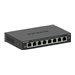NETGEAR 300 Series SOHO Plus GS308E - Switch - L3 Lite - Smart - 8 x 10/100/1000