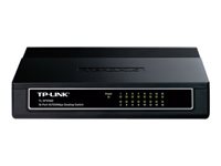 TP-Link TL-SF1016D V7 - Switch - 16 x 10/100 (Uplink) - Desktop, wandmontierbar