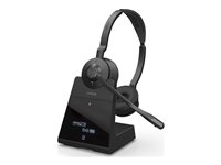 Jabra Engage 75 Stereo - Headset - On-Ear - DECT / Bluetooth - kabellos - NFC