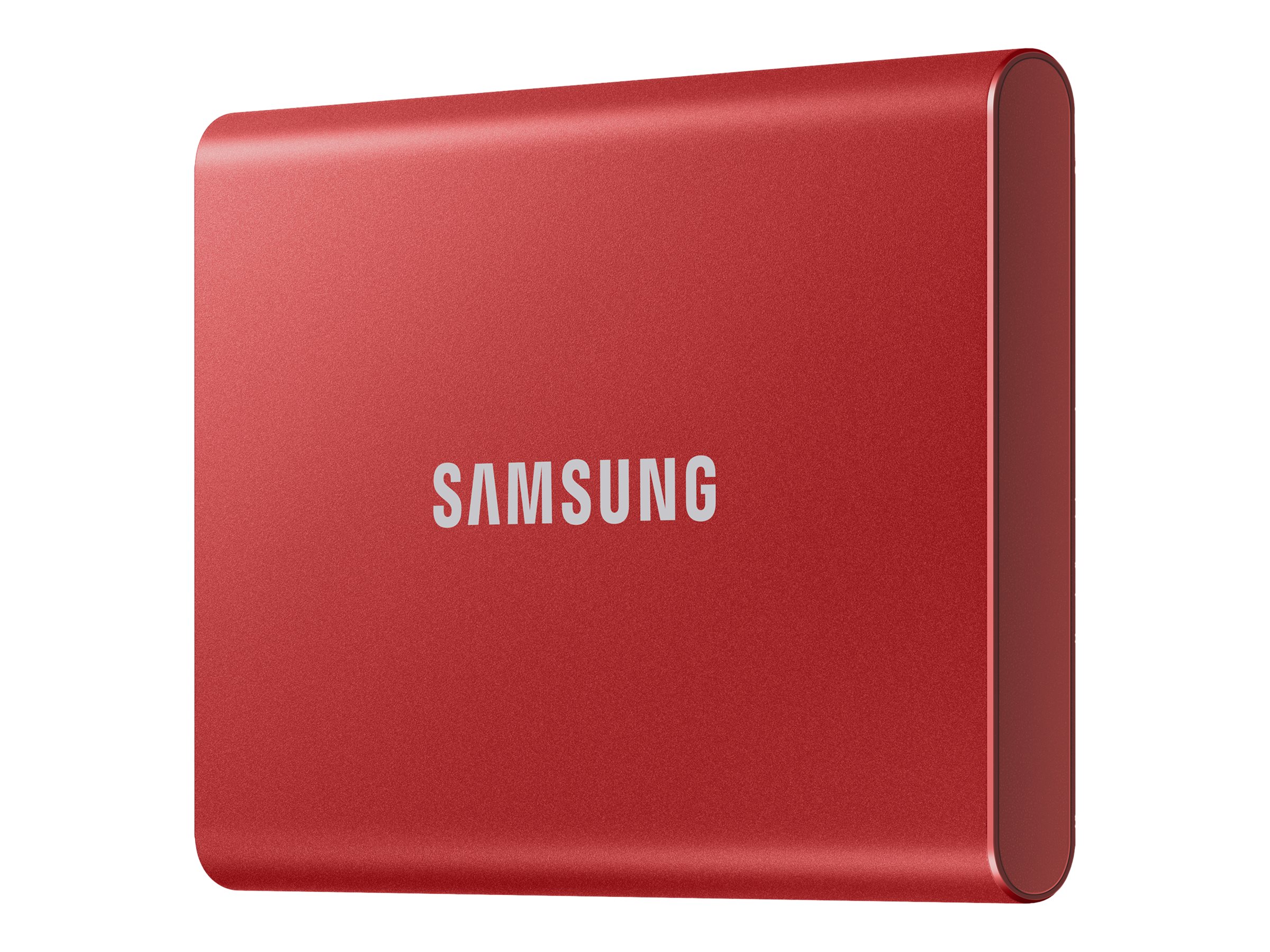 Samsung T7 MU-PC500R - SSD - verschlsselt - 500 GB - extern (tragbar) - USB 3.2 Gen 2 (USB-C Steckverbinder)