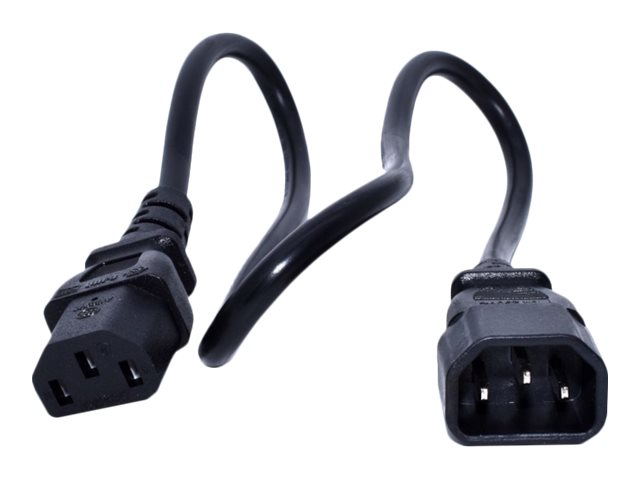 Zebra - Stromkabel - power IEC 60320 C13 zu IEC 60320 C14 - 50 cm
