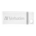 Verbatim Metal Executive - USB-Flash-Laufwerk - 16 GB - USB - Silber