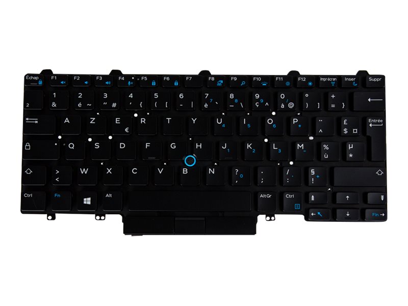 Origin Storage - Tastatur - hinterleuchtet - Franzsisch - fr Dell Latitude E5440