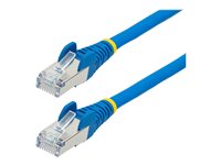 StarTech.com 5m CAT6a Ethernet Cable - Blue - Low Smoke Zero Halogen (LSZH) - 10GbE 500MHz 100W PoE++ Snagless RJ-45 w/Strain Re