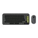Logitech POP Icon Combo - Tastatur-und-Maus-Set - kabellos - Bluetooth LE - QWERTY - Spanisch