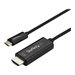 StarTech.com 6ft (2m) USB C to HDMI Cable, 4K 60Hz USB Type C to HDMI 2.0 Video Adapter Cable, Thunderbolt 3 Compatible, Laptop 