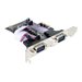 DeLock 4 x serial PCI Express Card - Serieller Adapter - PCIe - RS-232 - 4 Anschlsse