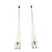 Eaton Tripp Lite Series 10Gb Duplex Multimode 50/125 OM3 LSZH Fiber Patch Cable, (LC/LC) - Aqua, 20M (65-ft) - Patch-Kabel - LC 