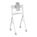 Vision VFM-F10 - Wagen - fr Flachbildschirm - Stahl - Off-White - Bildschirmgrsse: 127-139.7 cm (50