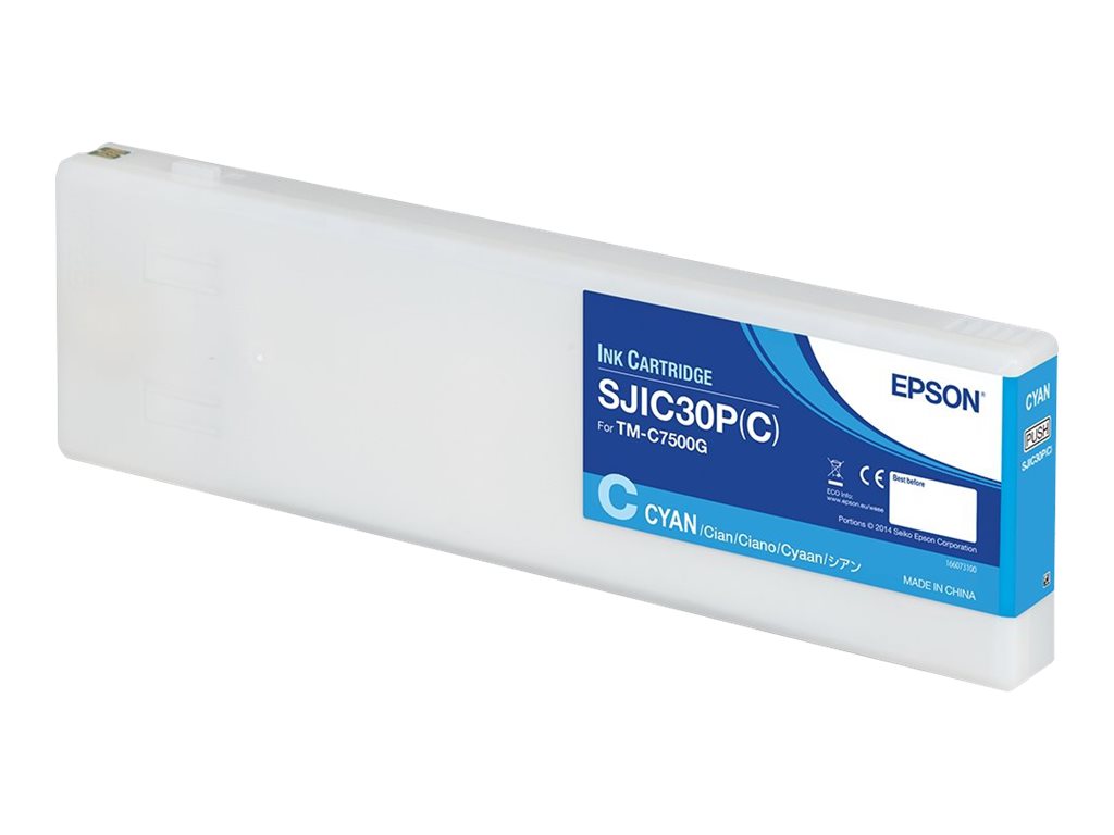 Epson SJIC30P(C) - 294.3 ml - Cyan - original - Tintenpatrone - fr ColorWorks TM-C7500G