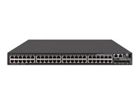 HPE 5510 48G PoE+ 4SFP+ HI 1-slot Switch - Switch - L3 - managed - 48 x 10/100/1000 (PoE+) + 4 x 10 Gigabit SFP+ - an Rack monti