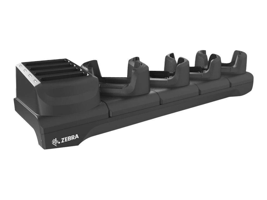 Zebra ShareCradle Kit - Handheld-Ladestation + Batterieladegert - Ausgangsanschlsse: 4 - fr Zebra TC53, TC58, TC58 Premium