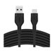Belkin BOOST CHARGE - USB-Kabel - USB (M) zu 24 pin USB-C (M) - 3 m - Schwarz