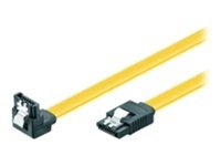 M-CAB - SATA-Kabel - Serial ATA 150/300/600 - SATA (W) eingerastet zu SATA (W) abgewinkelt - 50 cm - eingerastet