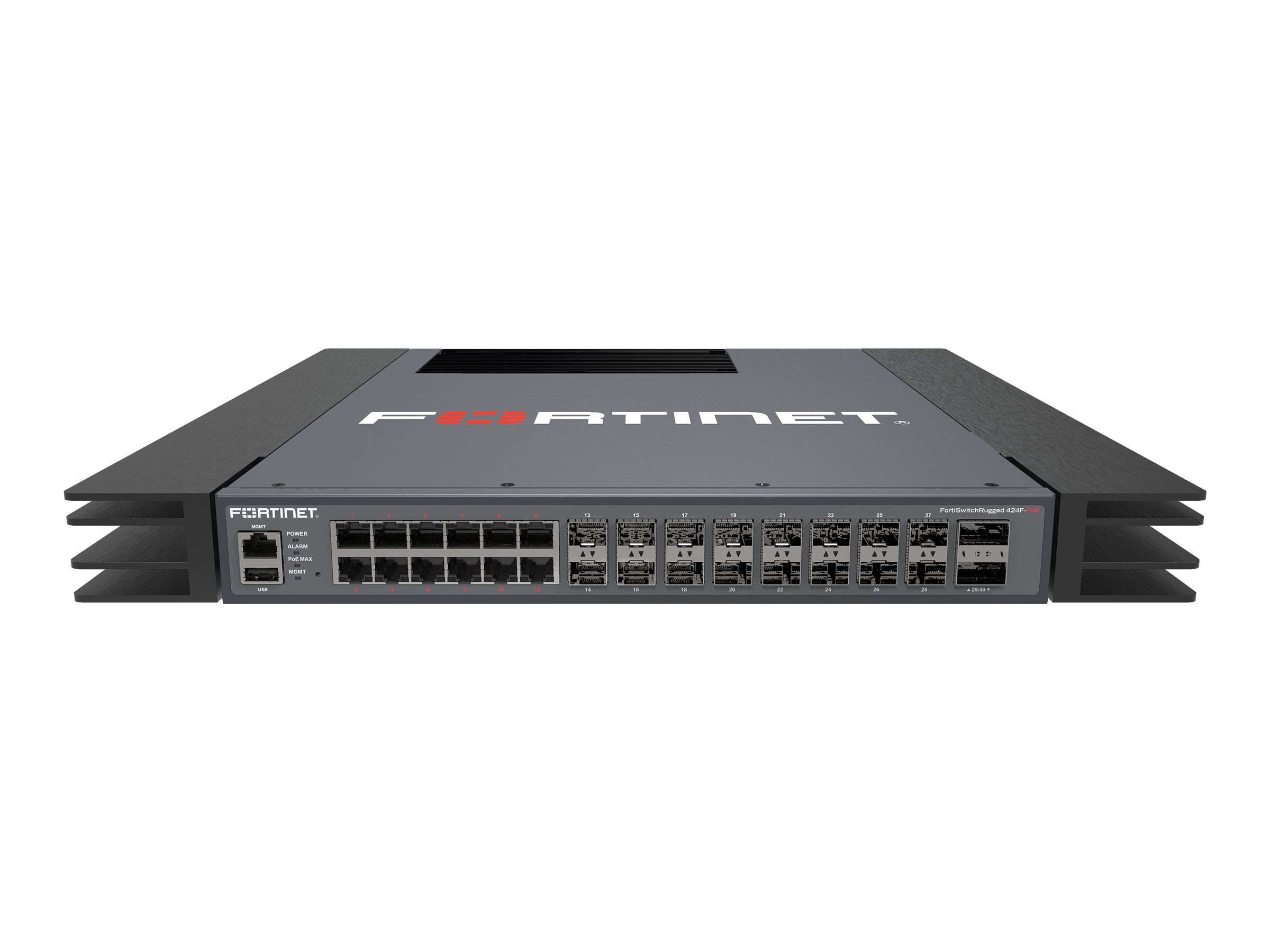 Fortinet ask for better price 12m Warranty FortiSwitch Rugged 424F-POE - Switch - L3 - managed - 12 x 2.5GBase-T (UPOE) + 12 x 1