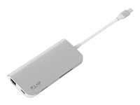 LMP USB-C mini Dock - Dockingstation - USB-C - HDMI - 1GbE