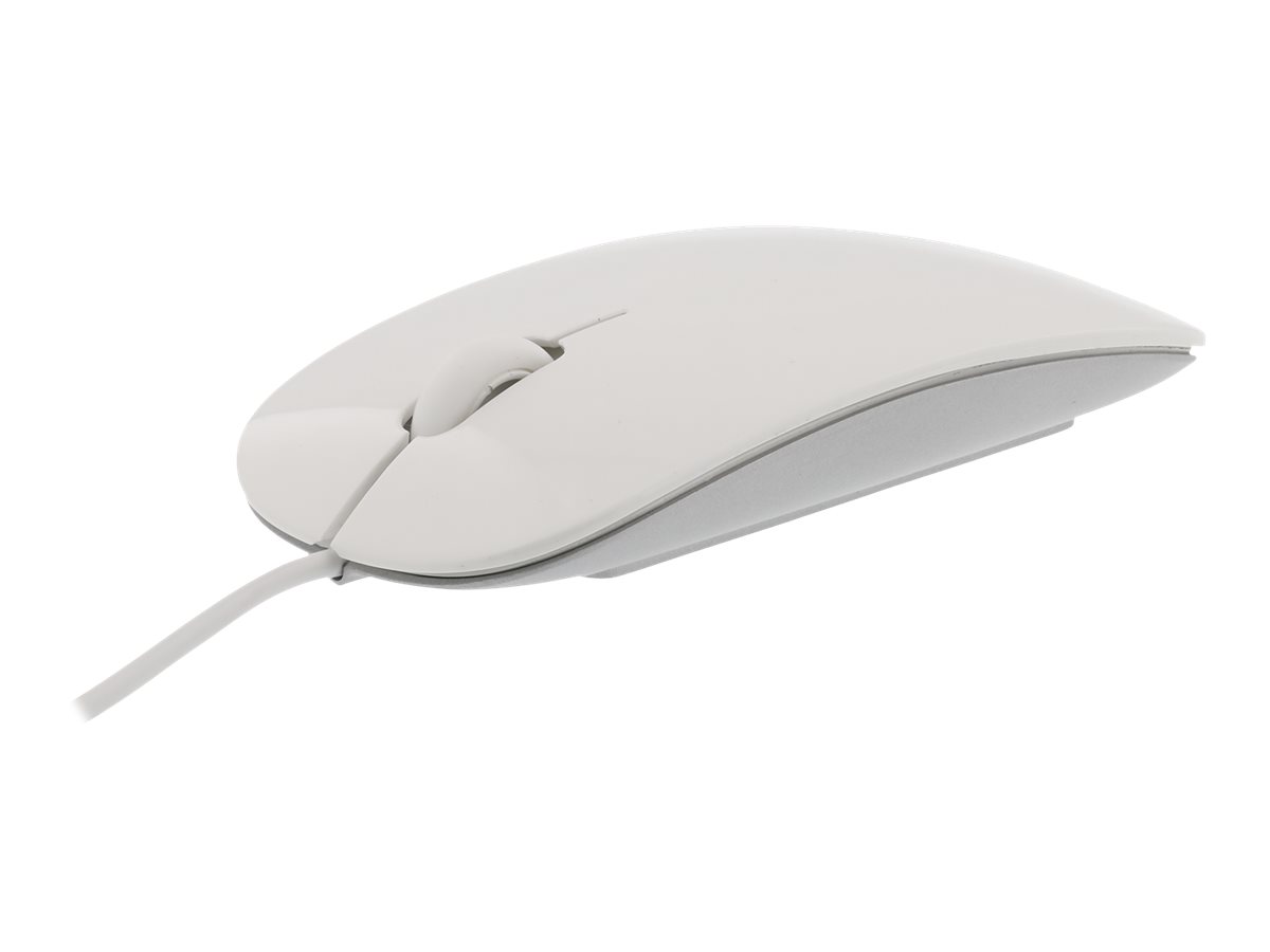 LMP Easy Mouse MS-1657C - Maus - optisch - 2 Tasten - kabelgebunden - USB, USB-C