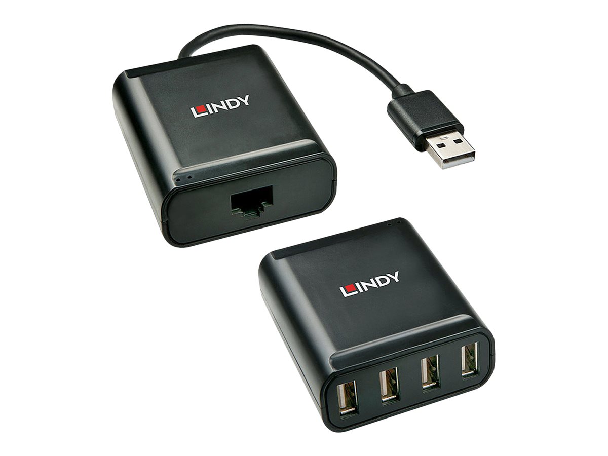 LINDY USB 2.0 Cat.5 Extender - USB-Erweiterung - USB, USB 2.0 - bis zu 60 m