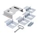 Eaton Tripp Lite Series SmartRack Outdoor Industrial Enclosure with Lock - NEMA 4, Surface Mount, Metal Construction, 14 x 14 x 