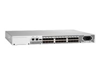 HPE 8/8 (8) Full Fabric Ports Enabled SAN Switch - Switch - managed - 8 x 8GB Fibre Channel SFP+ - an Rack montierbar