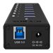 ICY BOX IB-AC618 - Hub - 7 x SuperSpeed USB 3.0 - Desktop