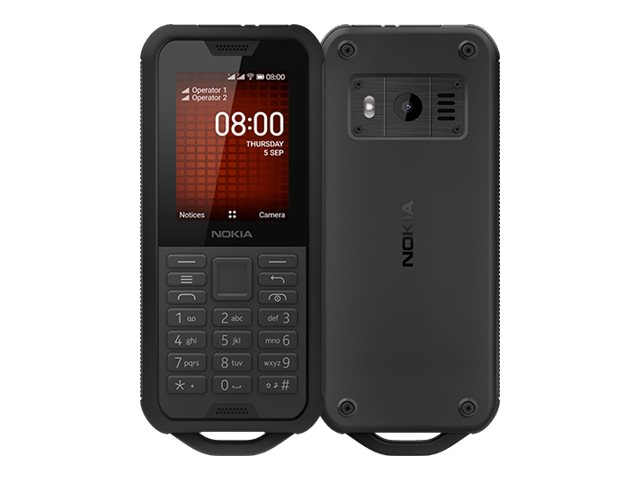 Nokia 800 Tough - 4G Feature Phone - Dual-SIM - RAM 512 MB / Interner Speicher 4 GB - microSD slot - 320 x 240 Pixel