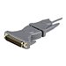 StarTech.com USB 2.0 auf Seriell RS232 / DB9 / DB25 Adapterkabel - St/St - USB zu Seriell Adapter/ Konverter Kabel - Serieller A