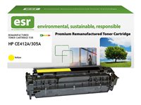 ESR - Gelb - kompatibel - Karton - wiederaufbereitet - Tonerpatrone (Alternative zu: HP CE412A)
