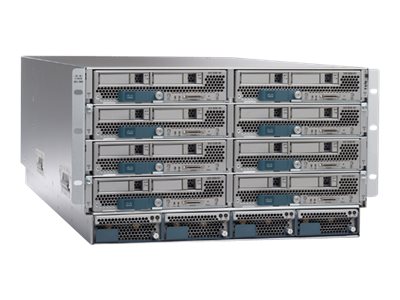 Cisco UCS SmartPlay Select 5108 Chassis - Rack-Montage - 6U - bis zu 8 Blades - Stromversorgung Hot-Plug 2500 Watt - TAA-konform