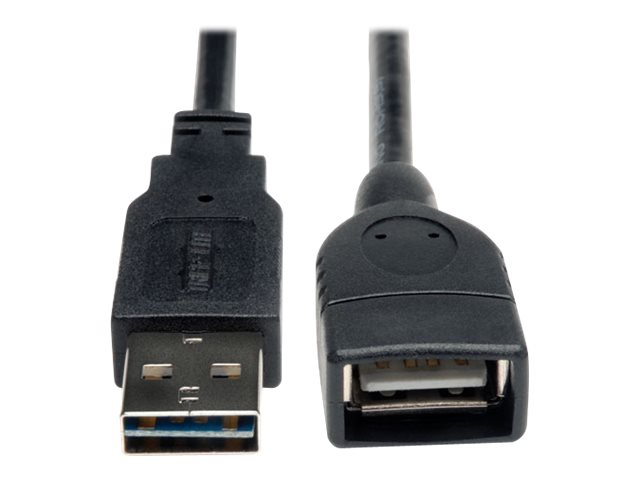 Eaton Tripp Lite Series Universal Reversible USB 2.0 Extension Cable (Reversible A to A), 6-in. (15.24 cm) - USB-Verlngerungska