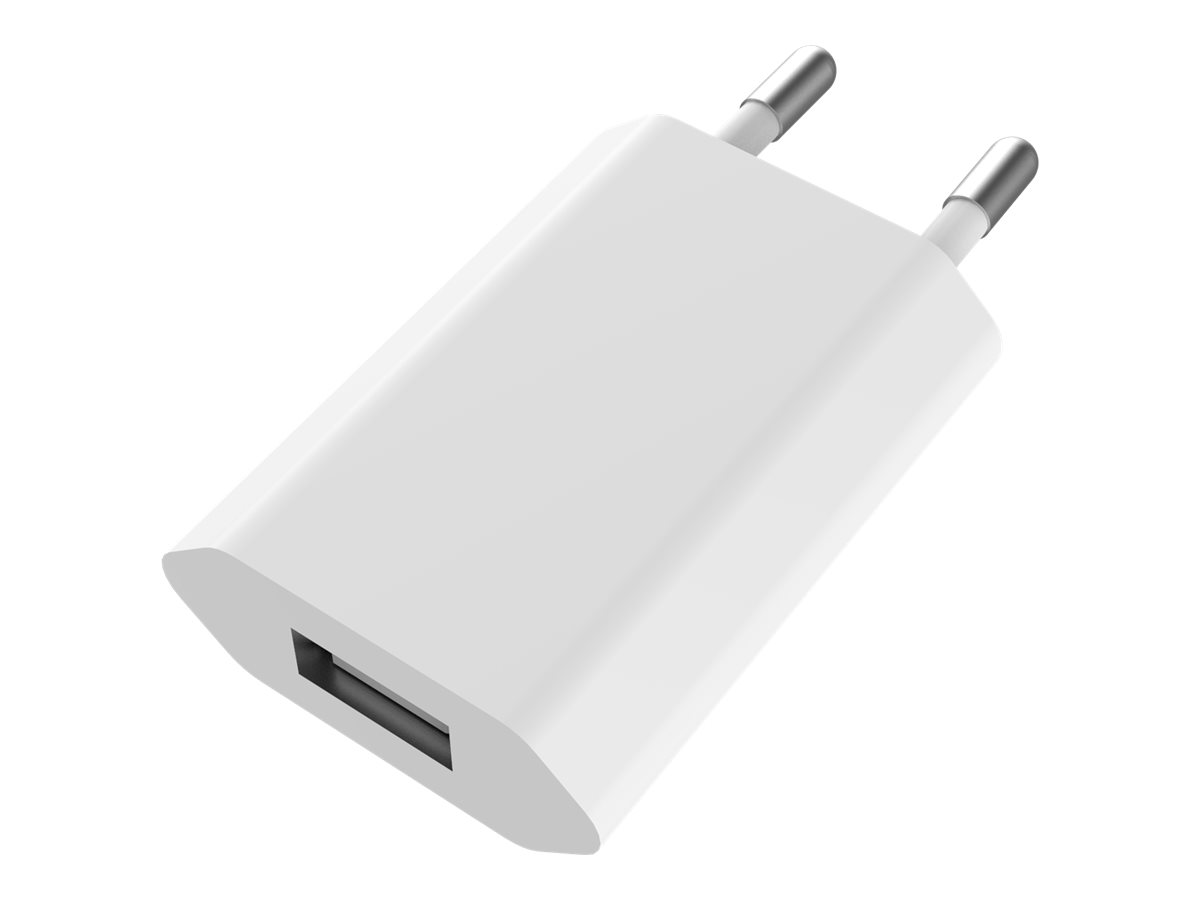 Vision - Netzteil - 5 Watt - 1 A (USB) - weiss