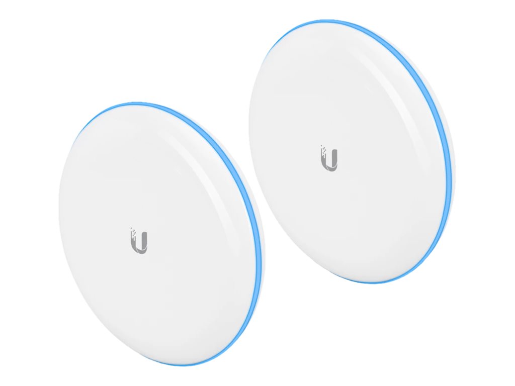 Ubiquiti UniFi Building-to-Building Bridge - Wireless Bridge - GigE - Wi-Fi 5 - 802.11ad (WiGig) - 5 GHz, 60 GHz (Packung mit 2)