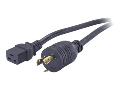 APC - Stromkabel - IEC 60320 C19 zu NEMA L6-20 (M) - 3.7 m - Schwarz - fr P/N: SMT3000I-AR, SMT3000R2I-AR, SRT10KXLTW, SRT3000X