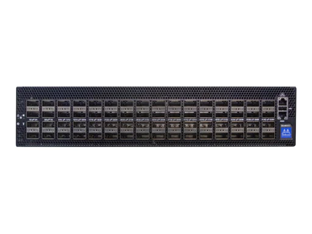 Mellanox Spectrum-3 SN4600C - Switch - L3 - managed - 64 x 100 Gigabit QSFP28 - Luftstrom von hinten nach vorne