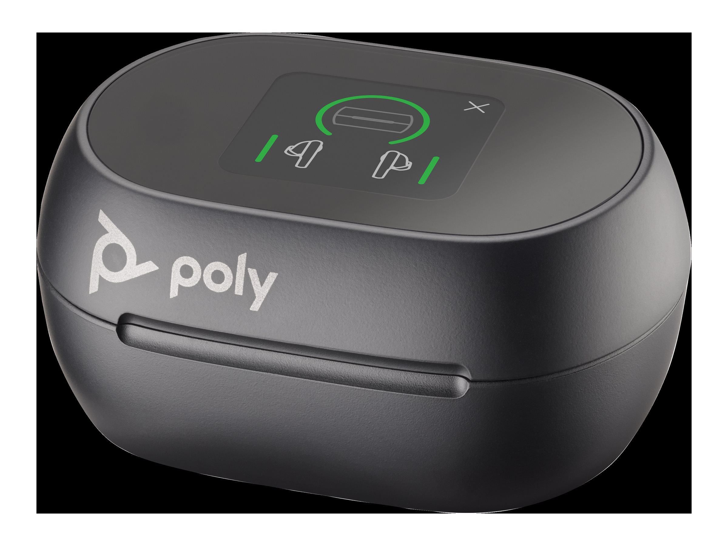 Poly Voyager Free 60+ UC M - True Wireless-Kopfhrer mit Mikrofon - im Ohr - Bluetooth - aktive Rauschunterdrckung - Adapter US