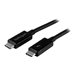 StarTech.com 2m (6.6ft) Thunderbolt 3 Cable, 20Gbps, 100W PD, 4K Video, Thunderbolt-Certified, Compatible w/ TB4/USB 3.2/Display