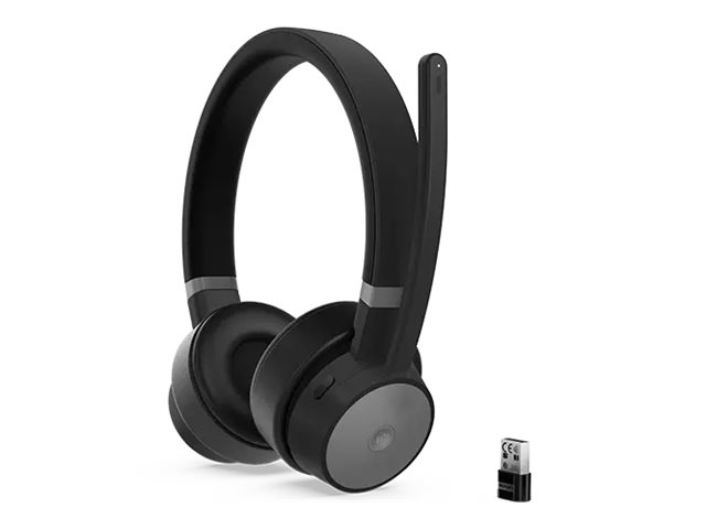 Lenovo Go - Headset - On-Ear - Bluetooth - kabellos, kabelgebunden - aktive Rauschunterdrckung