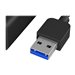 ICY BOX IB-HUB1409-U3 - Hub - 4 x SuperSpeed USB 3.0 - Desktop