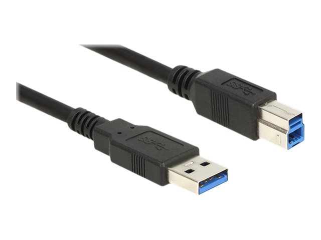 Delock - USB-Kabel - USB Typ A (M) zu USB Type B (M) - USB 3.0 - 2 m - Schwarz