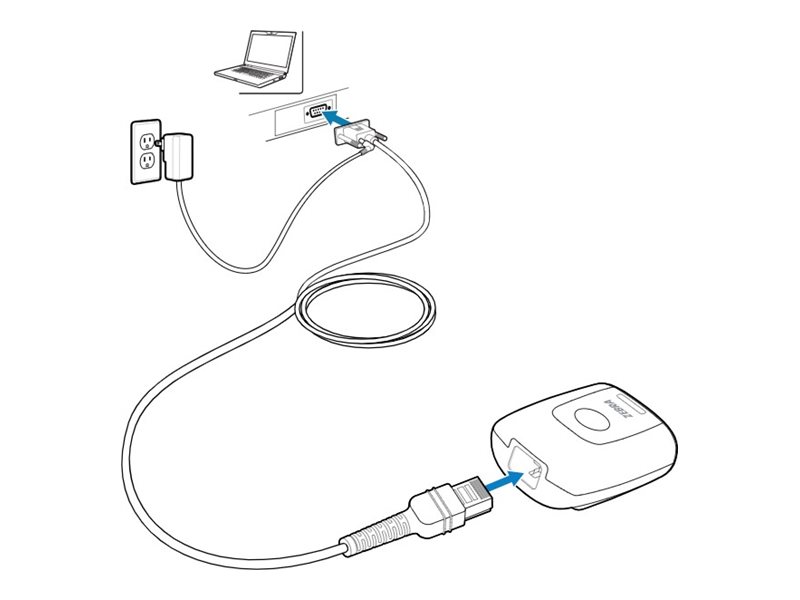 Zebra - Kabel seriell - RS-232 zu RJ-50 - 2.13 m
