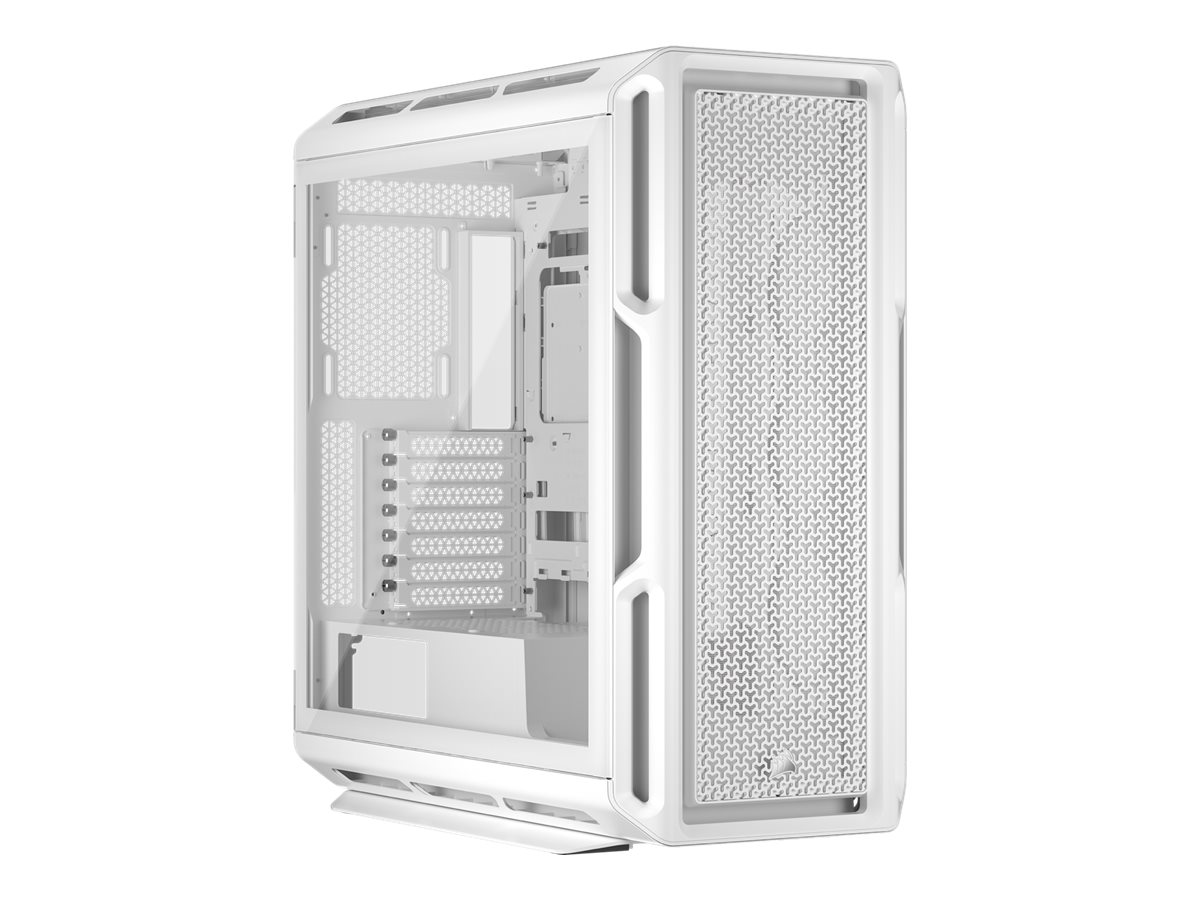 CORSAIR 5000T - Mid tower - E-ATX - Seitenteil mit Fenster (gehrtetes Glas) - keine Spannungsversorgung (ATX) - weiss